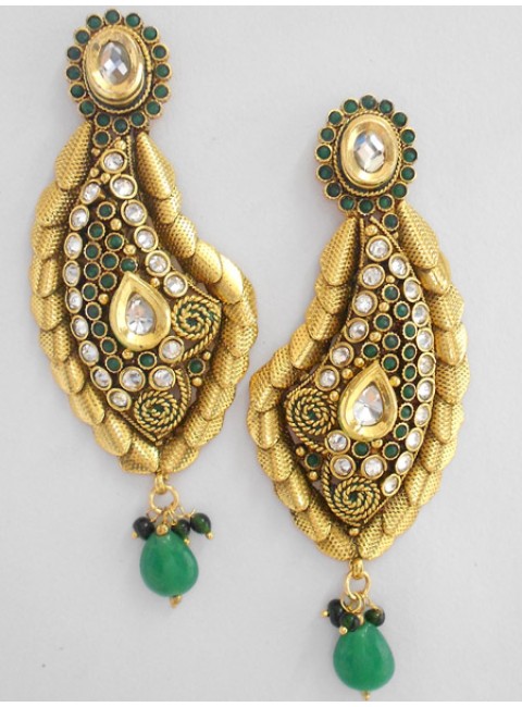 Polki Earrings